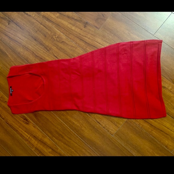 WOW Couture Class Bandaid BodyCon “Little Red” Dress - Picture 1 of 5
